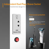 Tokvon Alameda Led Illuminated Aluminum Bathroom Mirror Cabinet With Led Dimmer Switch Shaver Socket Strip Lights 650 x 600mm