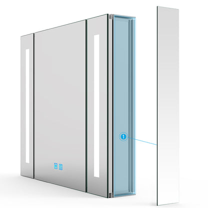 Gemini Bathroom Mirror Cabinets Side Mirror